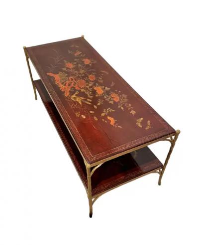 Gilt Bronze Lacquer Low Table