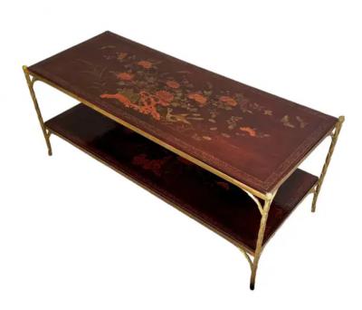 Gilt Bronze Lacquer Low Table