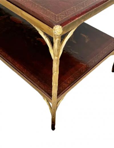 Gilt Bronze Lacquer Low Table