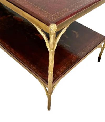 Gilt Bronze Lacquer Low Table