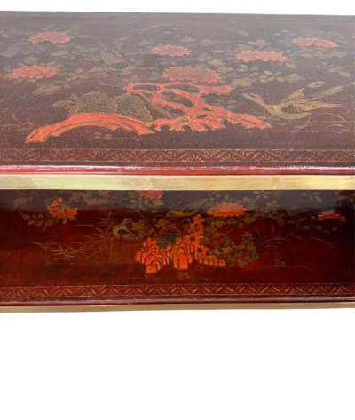 Gilt Bronze Lacquer Low Table