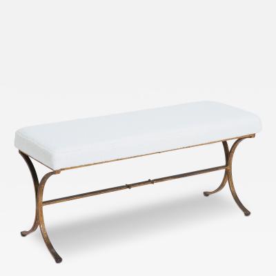 Gilt Iron Long Stool