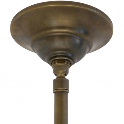 Gilt Iron Sunburst Light Fixture