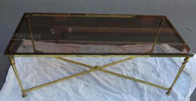 Gilt Metal Coffee Table