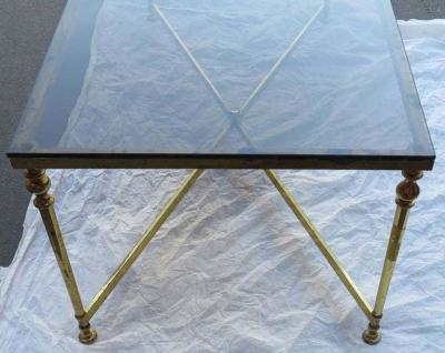 Gilt Metal Coffee Table