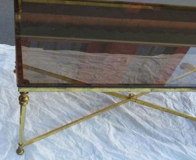 Gilt Metal Coffee Table
