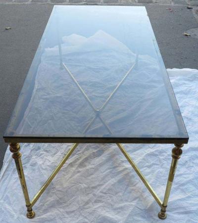 Gilt Metal Coffee Table
