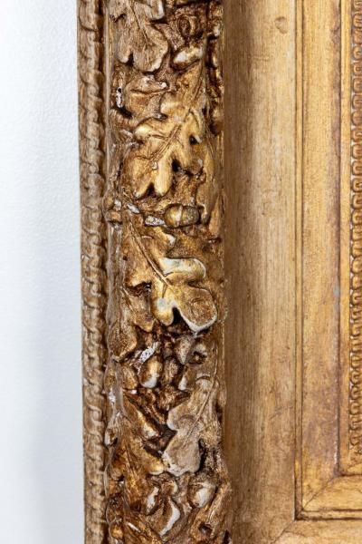 Gilt Oak Leaf Frame Mirror