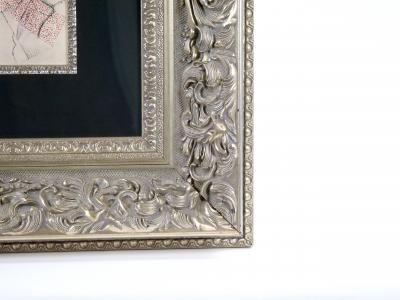 Gilt Wood Frame Pablo Picasso Lithograph Ma Jolie 