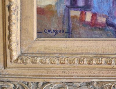 Gilt Wood Framed Oil Canvas Painting