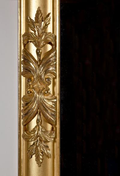 Gilt Wood Pier or Overmantle Mirror