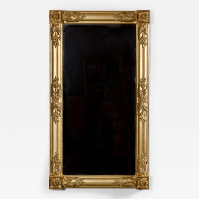 Gilt Wood Pier or Overmantle Mirror