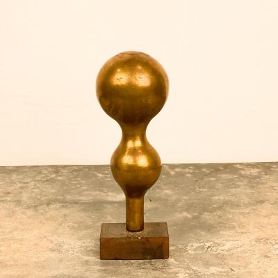 Gilt Wood Vase Circa 1870
