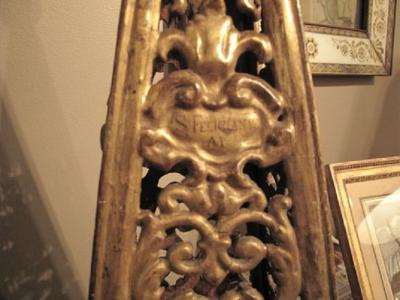 Gilt wood Obelisk