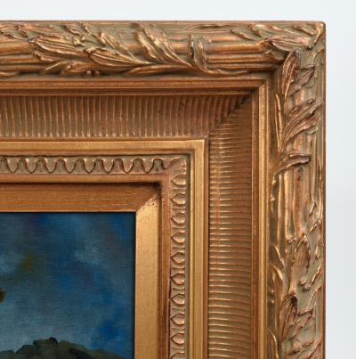 Giltwood Carved Frame Artwork Oil Painting Still Life