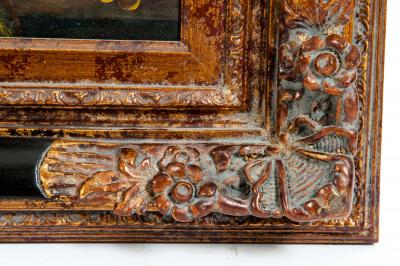 Giltwood Frame Oil Canvas Painting