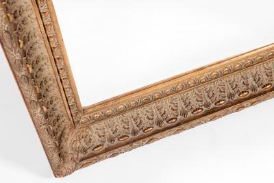 Giltwood Framed Beveled Hanging Wall Mirror