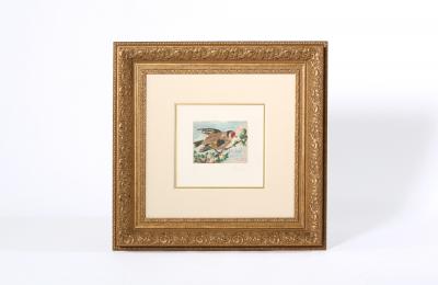 Giltwood Framed Le Oiseau Picasso Lithograph