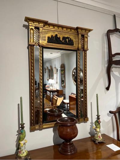 Giltwood Neoclassical Mirror