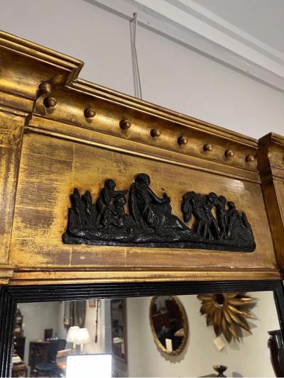 Giltwood Neoclassical Mirror