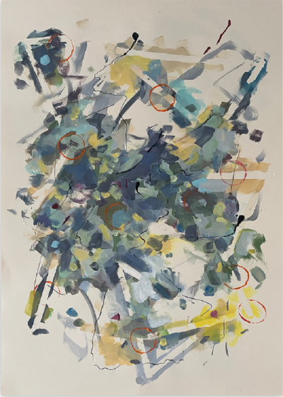 Gina Werfel - Balance (Abstract painting), 2024