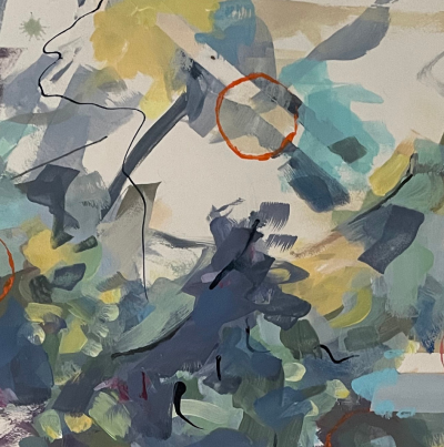 Gina Werfel Balance Abstract painting 2024