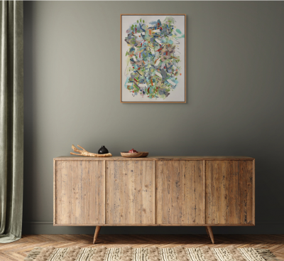 Gina Werfel Early Spring Abstract painting 2024