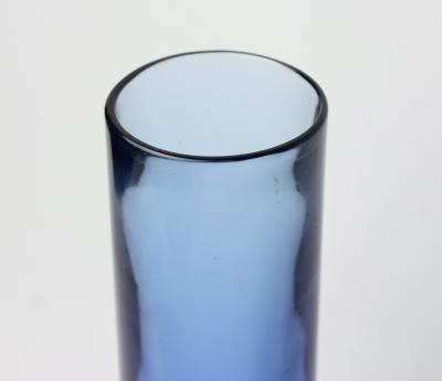 Gino Cenedese Neodymium Alexandrite Art Glass Sommerso Vase by Gino Cenedese 1960 Italy