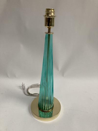 Gino Cenedese Pair of Murano glass Lamps attributed To Gino Cenedese