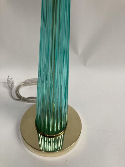 Gino Cenedese Pair of Murano glass Lamps attributed To Gino Cenedese