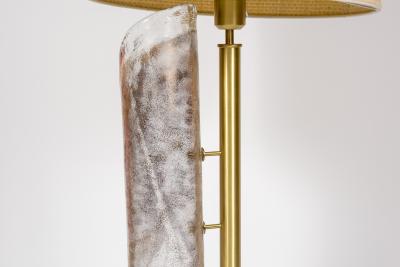 Gino Cenedese Pair of Murano glass lamps in the style of Gino enedese