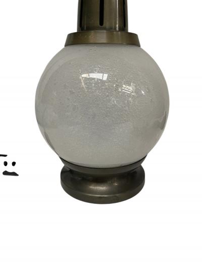 Gino Cenedese Pair of small Murano glass lamps