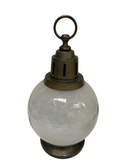 Gino Cenedese Pair of small Murano glass lamps