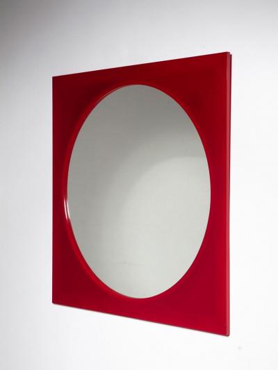 Gino Colombini Square Wall Mirror by Gino Colombini for Kartell