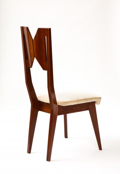 Gino Levi Montalcini Set of Six Dining Chairs by Gino Levi Montalcini Italy c 1940