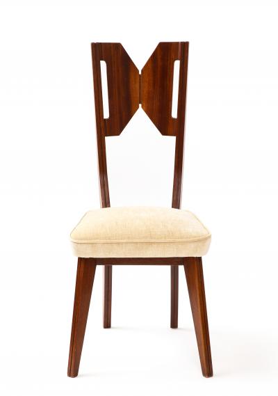 Gino Levi Montalcini Set of Six Dining Chairs by Gino Levi Montalcini Italy c 1940