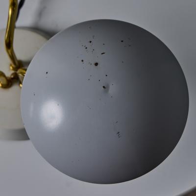 Gino Sarfatti 1950s Gino Sarfatti Tricolore Grey Table Lamp for Arteluce