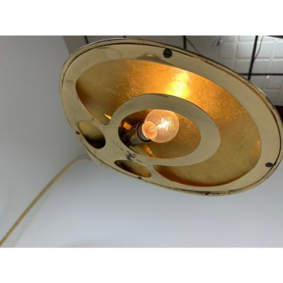 Gino Sarfatti 1960 s Brass Floor Lamp