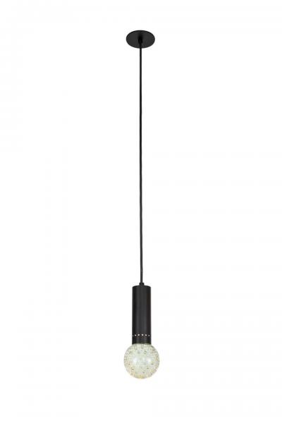 Gino Sarfatti 1960s Gino Sarfatti Metal and Seguso Glass Pendants for Arteluce
