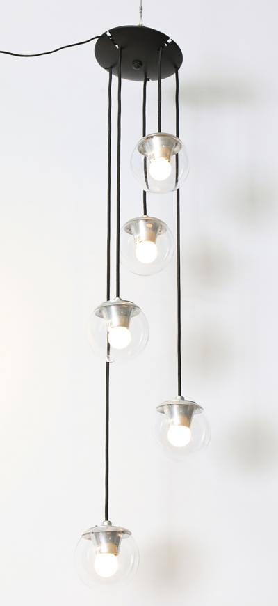 Gino Sarfatti 5 Light Hanging Fixture 2095 by Gino Sarfatti for Arteluce