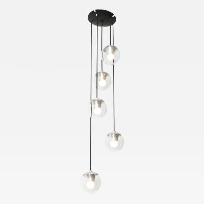 Gino Sarfatti 5 Light Hanging Fixture 2095 by Gino Sarfatti for Arteluce