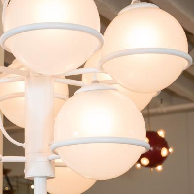 Gino Sarfatti GINO SARFATTI 2042 9 MODEL BALL CHANDELIER FOR ARTELUCE