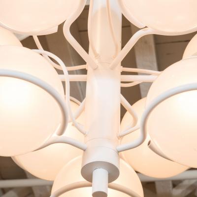 Gino Sarfatti GINO SARFATTI 2042 9 MODEL BALL CHANDELIER FOR ARTELUCE