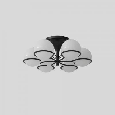 Gino Sarfatti Gino Sarfatti Model 2042 3 Ceiling Light in Black