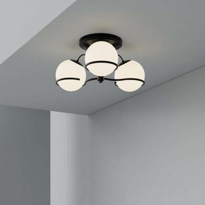 Gino Sarfatti Gino Sarfatti Model 2042 3 Ceiling Light in Black
