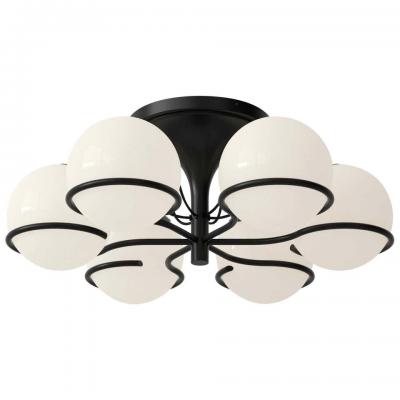 Gino Sarfatti Gino Sarfatti Model 2042 3 Ceiling Light in Black