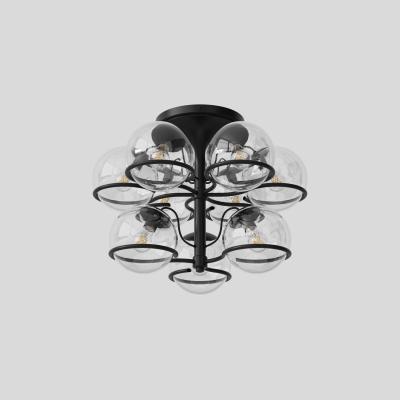 Gino Sarfatti Gino Sarfatti Model 2042 9 Glass Ceiling Light