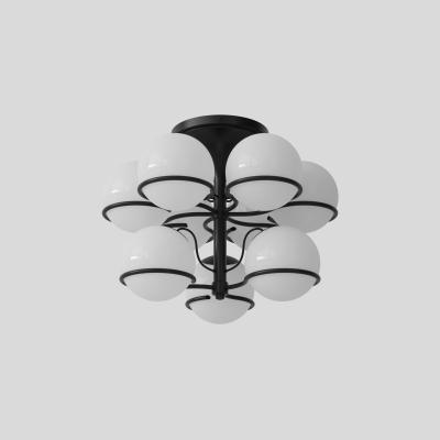 Gino Sarfatti Gino Sarfatti Model 2042 9 Glass Ceiling Light