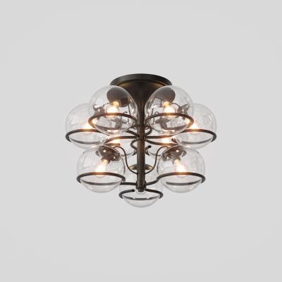 Gino Sarfatti Gino Sarfatti Model 2042 9 Glass Ceiling Light