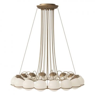 Gino Sarfatti Gino Sarfatti Model 2109 16 14 Chandelier in Brass